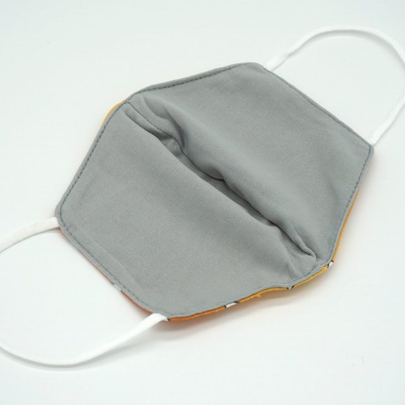 Yellow Zenitsu Reusable Facemask Triangular Design - Picture 2 of 5